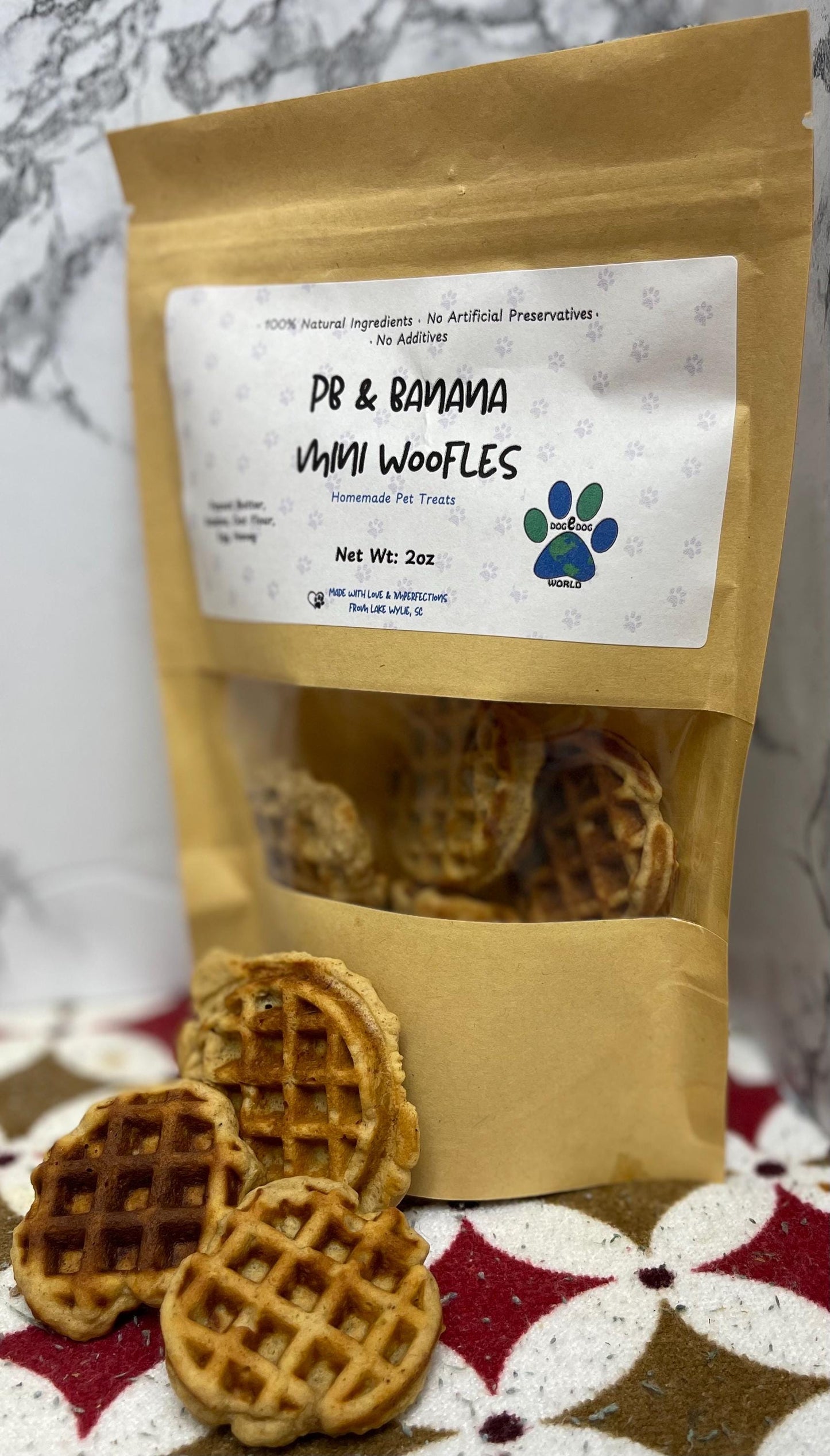 PB & Banana Woofle
