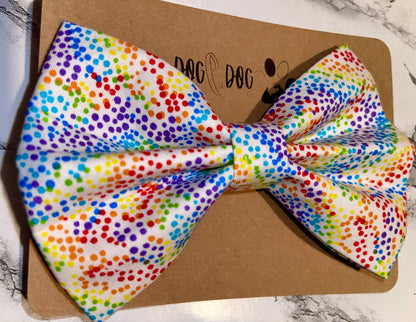 Rainbow polka dots