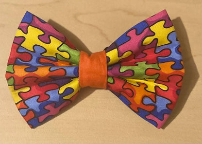 Puzzle pieces, autism